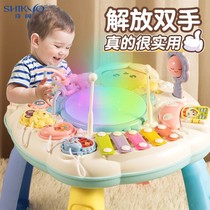 Baby early education game table baby multi-functional toy table busy learning table 0 to 1 year old childrens first birthday gift