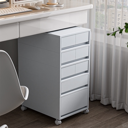 Thickened Drawer-Type Storage Cabinet, Office Under-Desk A4 File Storage Cabinet, Home Living Room Multi-Layer Mobile Storage Cabinet