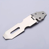 Stainless steel lock door buckle anti-theft door padlock buckle box buckle lock nose wooden door hasp lock plate padlock plate