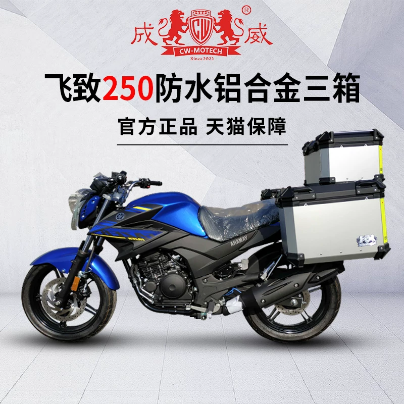 Карбюратор Chengwei алюминиевый сплав три бокса применим к Yamahafei 150/250 боковая коробка модифицированная хвостовая коробка держатель