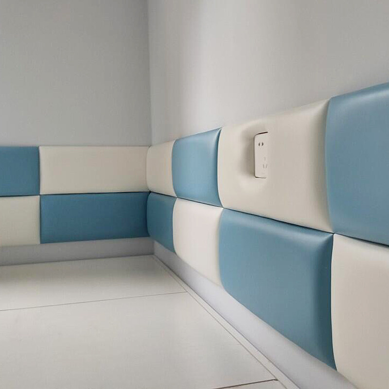 Children's room anti-bump thickened self-adhesive anti-collision bedside Anti-collision wall stickup with bedroom tatami crib head soft-covered wall sticker