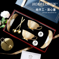 Macro Lishun Wedding Gift to New Girlfriends Cup New Wedding Engagement Gift Companion Gift courtesy Senior Utility Couple Cup