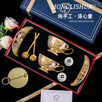 Macro Kishun Deep Kiss Wedding Gift to New Girlfriends Birthday Little Crowdsourced and Senior Gift Utility Couple Cup