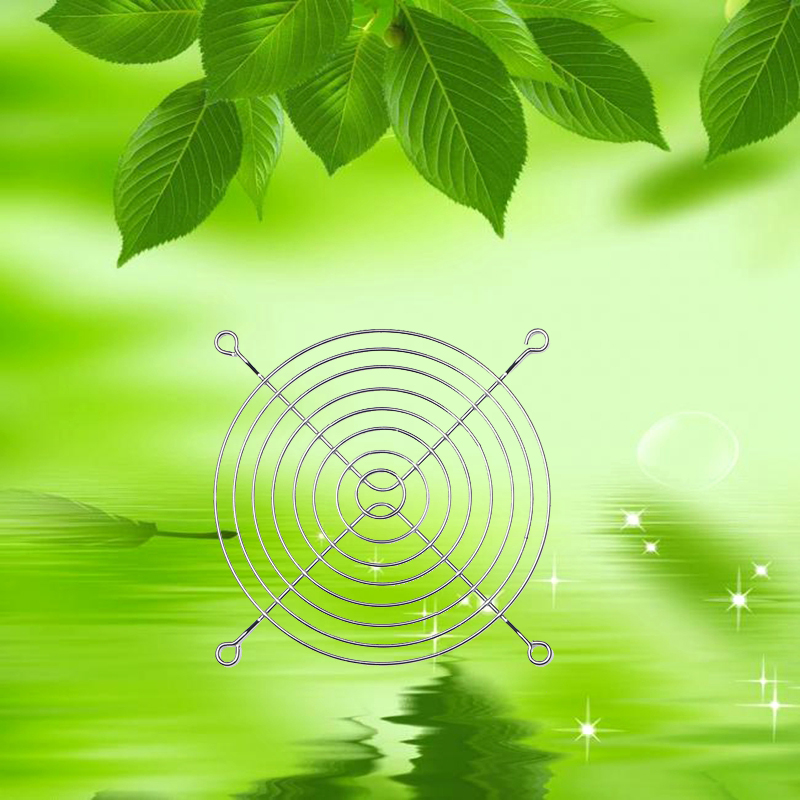 Manufacturer direct sales 12CM heat dissipation fan mesh hood 120 iron mesh 12cm ventilator metal protective mesh hood