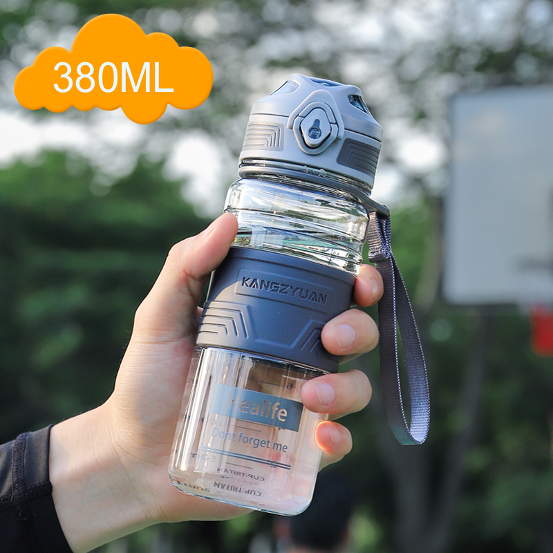 Student-specific water cup boy small-capacity sports portable anti-fall kettle plastic water bottle simple tritan cup