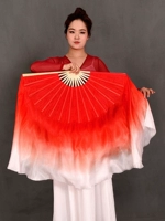 Большой красный до краски [36 плавает 50] настоящий шелк