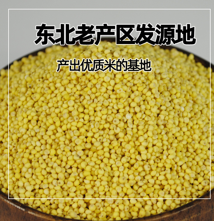 【粮品工坊】东北大黄米2.5kg