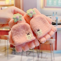 Оранжевый, в цветочек, 1-4 лет