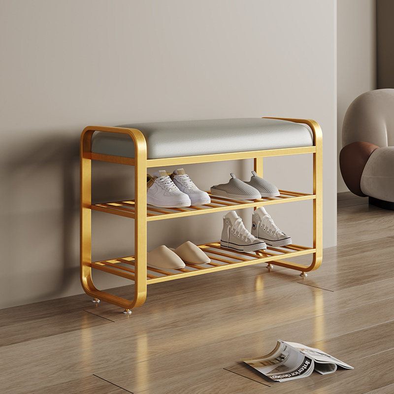 [USD 132.39] Light luxury shoes and stool to enter the new Chinese door ...