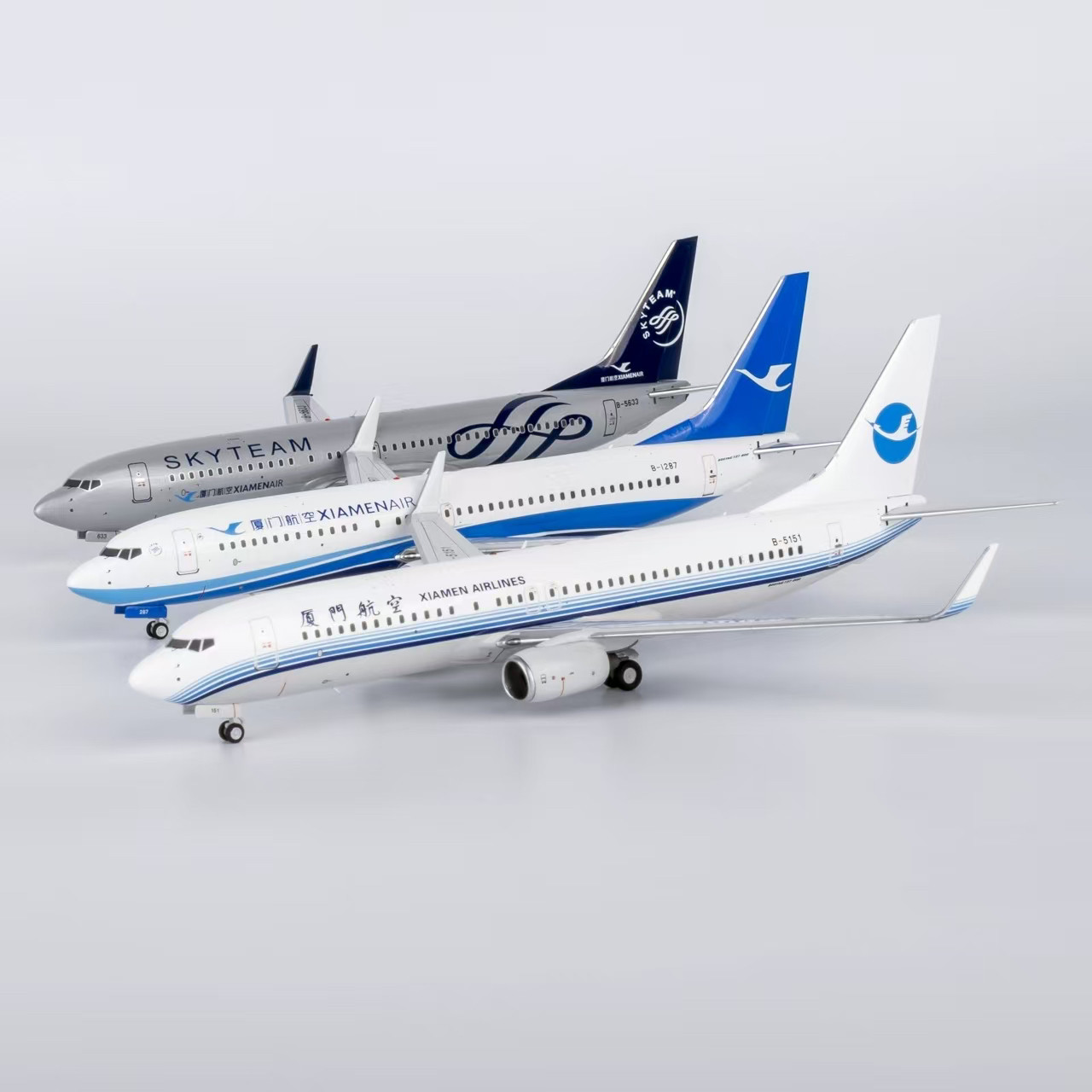厦航文创NG 1/200 厦门航空B737-800/w 合金飞机模型-淘宝Taobao | 天猫