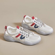 Small white shoes Womens in summer 2024 new mesh surface breathable hollowed-out Baotou sandals Shoe casual sports Students Cave shoes