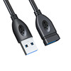 USB Extension Cable Male to Female 3.0 Data Cable 1/2/3m High-Speed Transmission Keyboard Mouse USB Flash Drive Connection to Computer Printer Extended Adapter Cable 2.0 Interface Mobile Phone Charging Computer Car Use