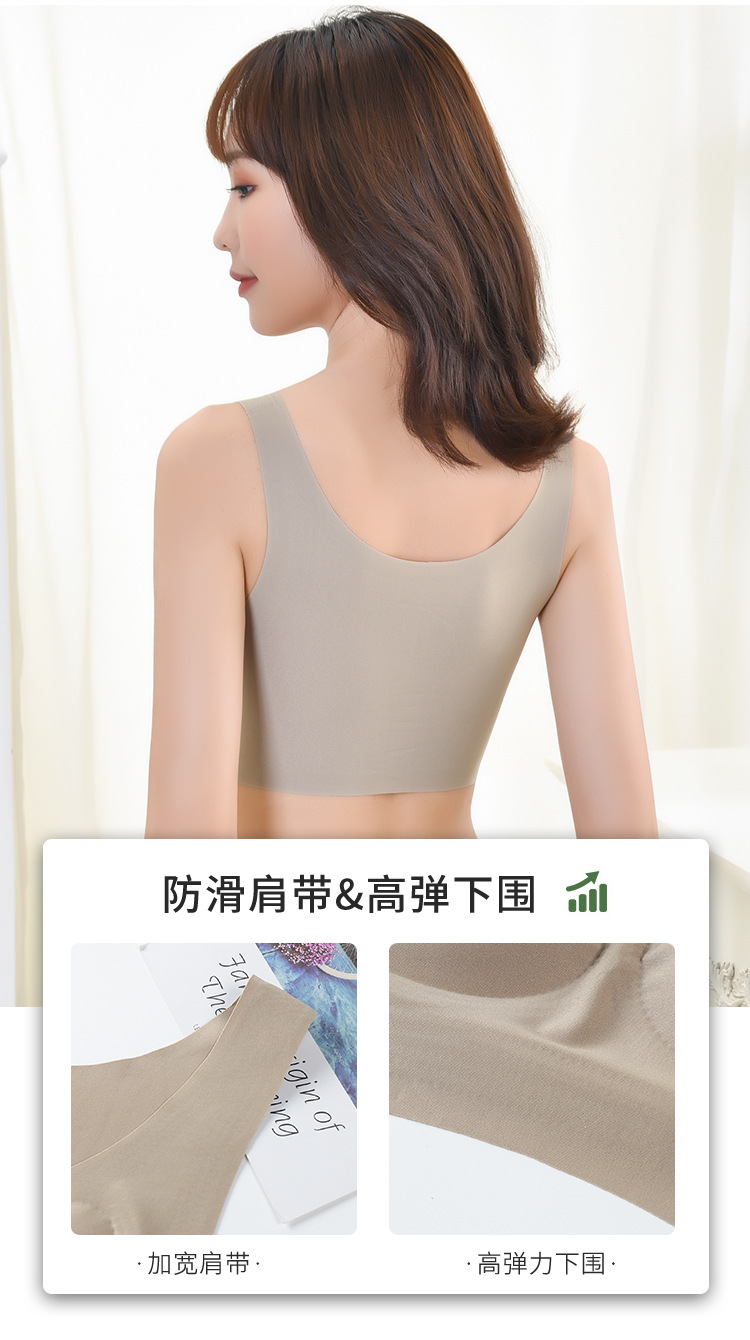 欧阳娜娜同款 约莉 无痕美背日式Ubras运动背文胸 图5