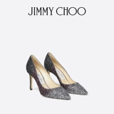 Jimmy Choo/Romy 85 Классический флэш -порошок градиент родиент женский высокие каблуки свадебные обувь