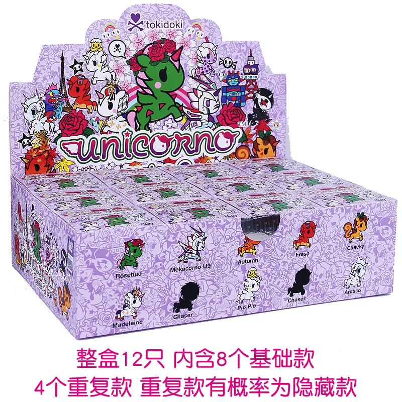 TOKIDOKI Тайо Кидуки Единорог Семья 8-е поколение Слепой Слепой Слепой Игра Игра Игра Двухмерный Маятник Лицо