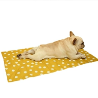 Желтая волновая точка (xl № 90*50 см/подходит для менее 45 кот.