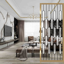 Modern minimalist art glass screen Living room bedroom occlusion partition Entrance matte translucent double-sided customization