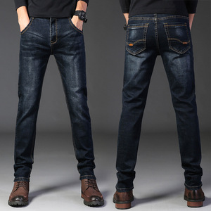 【加绒加厚】秋冬季男士百搭裤大码牛仔裤
