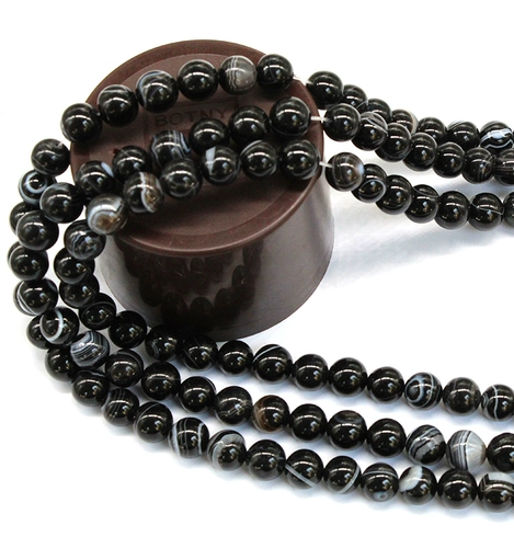 Агатовые бусины, плетеное агатовое украшение-шарик ручной работы, аксессуар, связать своими руками