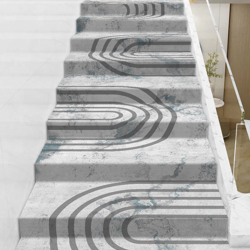 Simple full roll of self-adhesive stair carpet cement iron stair mat stepping non-slip mat adhesive mute step stickers