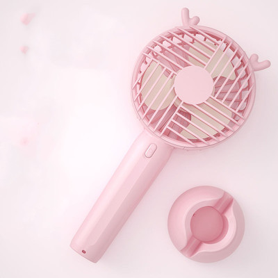 usb小风扇迷你可充电学生随身便携式桌面宿舍床上静音户外小电扇