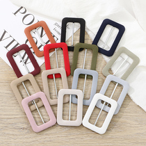 Cloth Belt Buckle Womens Trench Coat Belt Buckle Metal Woolen Coat Belt Day Buckle Adjustment Buckle Button Accessories