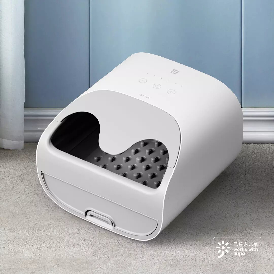 Left point Xiaoxian smart steam foot tub Z7 herbal fumigation constant temperature heating 10 seconds steam portable wireless home