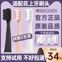 Suitable for HUSUM floral electric toothbrush head E1 E2 E3 E8 Z5 S1 universal replacement acoustic toothbrush head