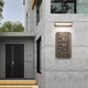 New Chinese-Style High-End Metal Embossed Signboard Acrylic Metal Homestay Lightbox Hotel Private Room Retro Luminous