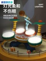 Childrens Good Childrens Canon Shelves Early School Baby Boy Toddler Instrumental Girl Jazz Drum Baby Playing Drums 1 -