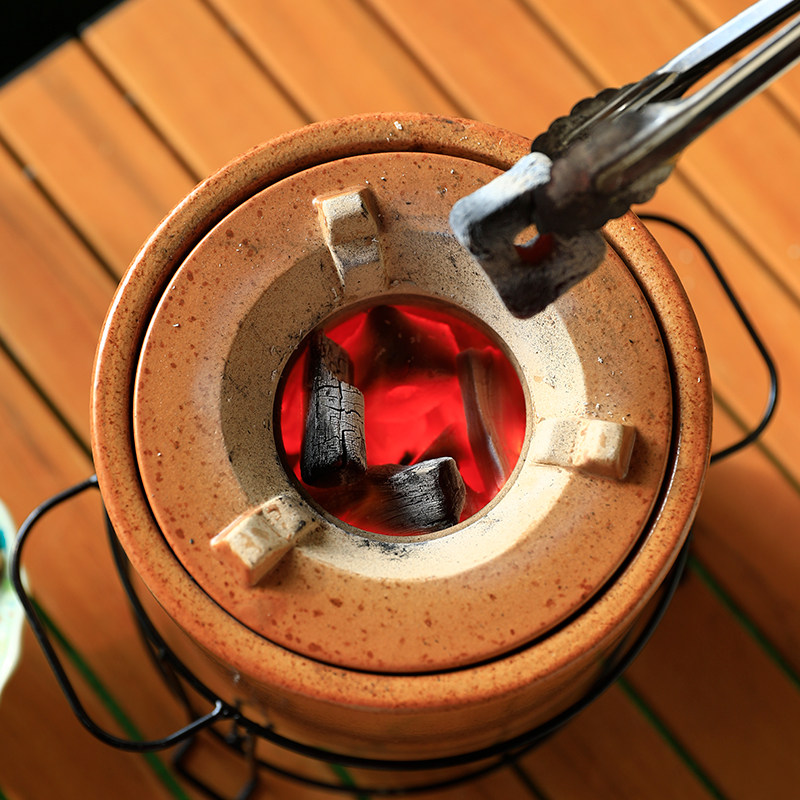 Authentic New Fifth-Generation Fuqiang Charcoal Stove, Tea-Making Stove, Direct Sales from the Manufacturer, Handcrafted, Heat-Gathering, Heat-Retaining, and Charcoal-Saving