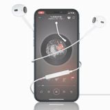 Apple, совместимые наушники, мобильный телефон, iphone, 14