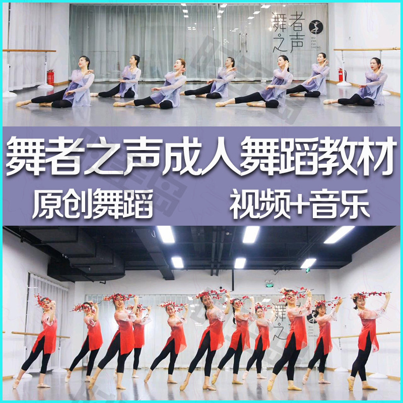 2020 Voice of the Dancers Adult Dance Teaching Materials Classical and Modern Dance Group Performance Show Video Music