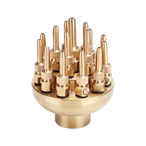 Waterscape landscape fountain nozzle rockery pool mushroom spring fountain head equipment large diameter 1 5 inches 2 inches DN50