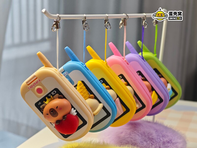 Popular Kapibara Sweetheart Phone Charm Trendy High-Value DIY Stickers Gacha Toy Gift