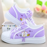 Детская тканевая весенняя спортивная обувь, кроссовки, 2024 года, мягкая подошва