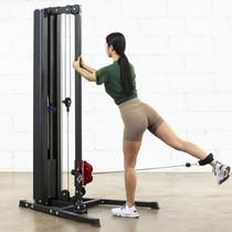 Multifunctional double-pull bird weight trainer parallel high high fly and low rowing neck shoulder arm and leg comprehensive fitness equipment