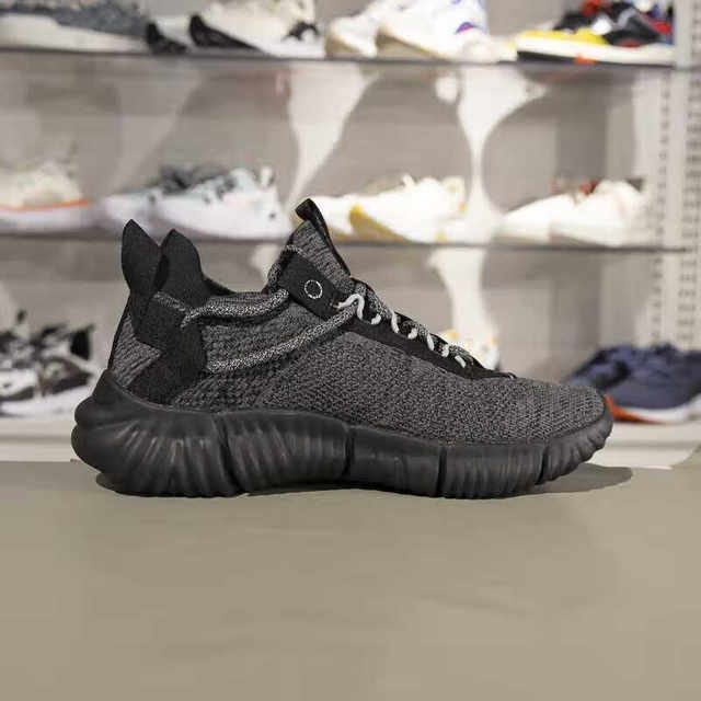 Li Ning Casual Shoes Breathable Men's Shoes 2025 Summer One-Piece Mesh Breathable Wukong Trendy Sports Shoes Aglv14