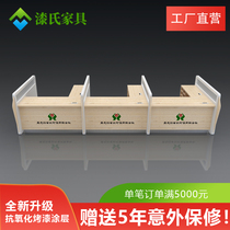 Non-Cash Acceptance Desk Business Handling Counter Office Desk of Nongshang Bank Non-cash Acceptance Desk