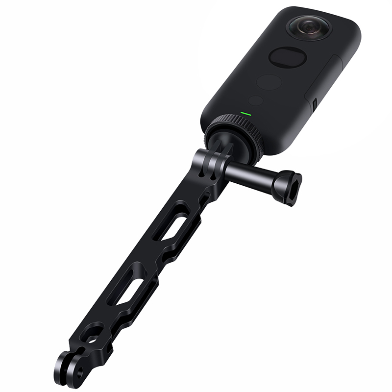 Extended rod insta360ner panorama helmet invisible aluminum alloy arm x2 cycling accessories gopro hero 11 10 9 8