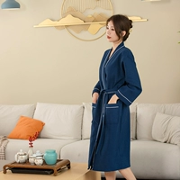 Тибетская синяя кимоно-воротничная вышивка