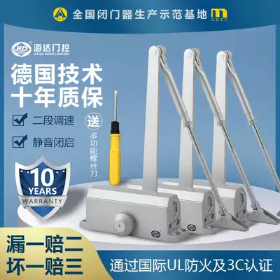 Haida door closer 168 medium hydraulic buffer household silent outdoor iron door small automatic closing artifact