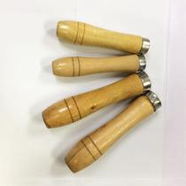 Universal cooking spatula handle handle accessories solid wood replacement plastic spatula spoon spatula handle wooden handle anti-scalding