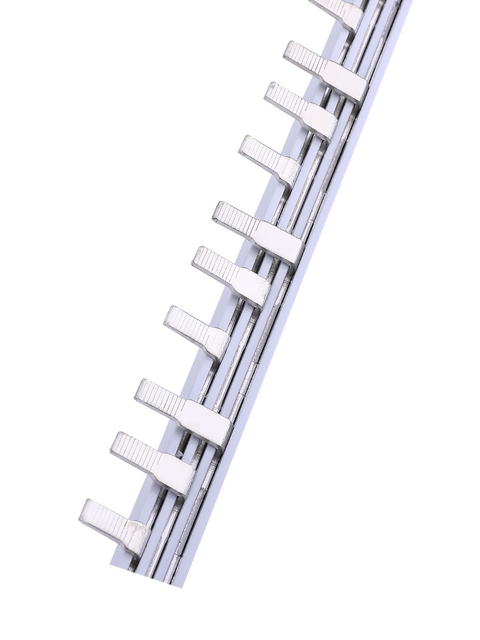 Electrical Busbar 1P/2P/3P/32/40/50/63/80/100A Empty Wiring Terminal Block Circuit Breaker Connection Bar