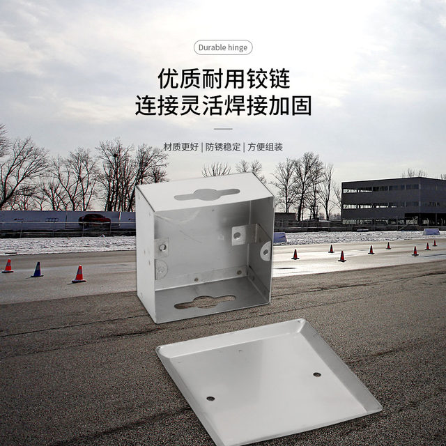 Concealed Stainless Steel Lightning Protection Grounding Test Point Lightning Protection Grounding Test Box Lightning Protection Grounding Resistance Test Box