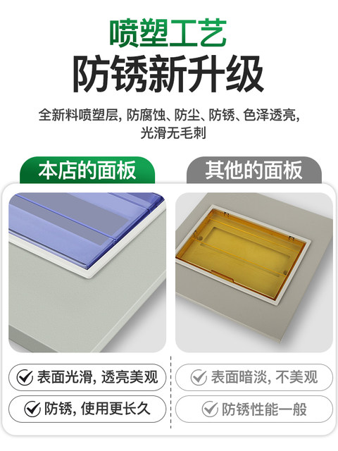 Pz30 Distribution Box Cover Household Electric Meter Box Panel Strong Current Box Electric Box Cover Box Accessories Circuit Breaker Lighting Cover