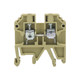 Sak Terminal Block Pure Copper 2.5En Test Terminal Fuse Current Test Terminal Dual-Color Grounding