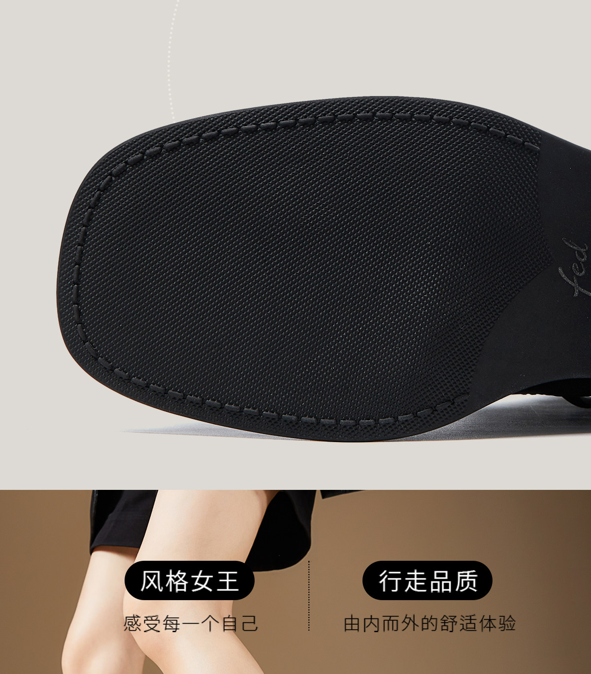 Западные Boots fed厚底短靴秋季新款女靴工装靴机车靴棕色皮靴女款r0904-zca205