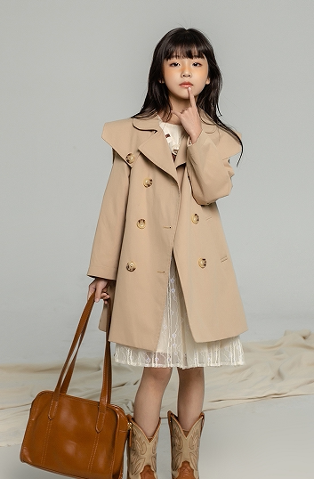 AO live stream 22 years of spring female children's clothes coat of the ocean gas