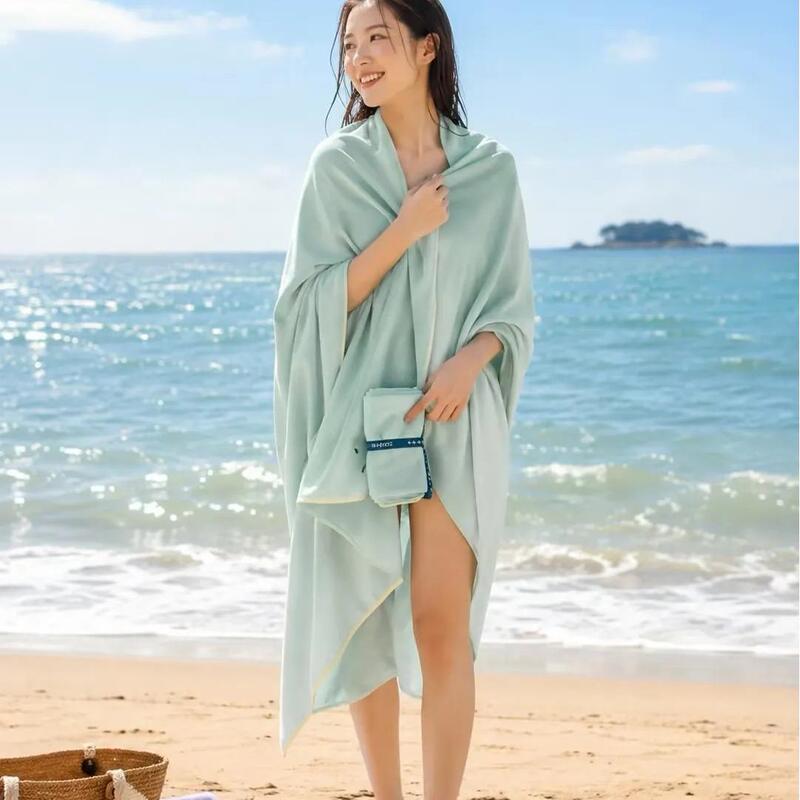 Kokauoo Quick-Drying Multi-Purpose Beach Towel, 80*150cm Large Size, Multi-Use, Upf50+
